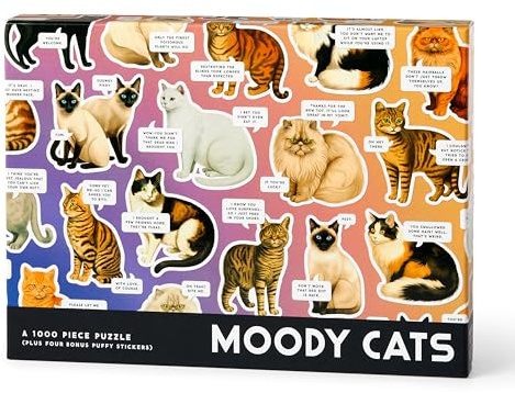Moody Cats 1000 Piece Puzzle