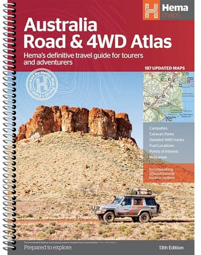 Australia Road & 4WD atlas spir.