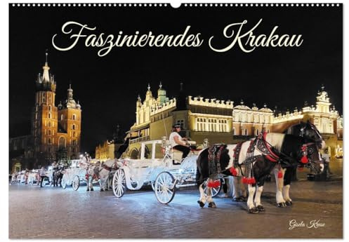 Faszinierendes Krakau (Wandkalender 2026 DIN A2 quer), CALVENDO Monatskalender: Das besondere Flair einer einzigartigen polnischen Stadt (CALVENDO Orte)