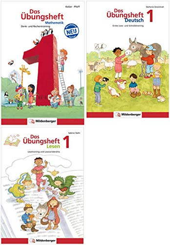 Sicher ins 2. Schuljahr – Paket: Rechnen – Schreiben – Lesen · Klasse 1: Wichtige Grundlagen des Stoffs der 1. Klasse wiederholen, um gut ins 2. Schuljahr zu starten.
