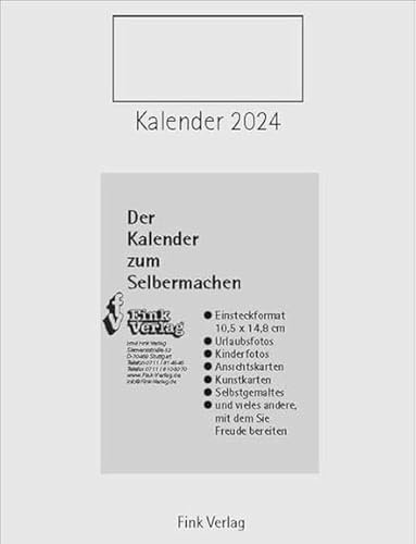 Kalender zum Selbermachen 2024: Einsteckkalender [Titel Hoch]