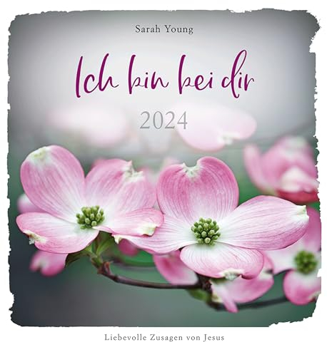 Ich bin bei dir 2024 - Postkartenkalender: Liebevolle Zusagen von Jesus