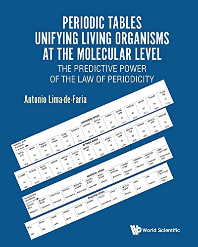 PERIODIC TABLES UNIFYING LIVING ORGANISMS AT MOLECULAR LEVEL: The Predictive Power of the Law of Periodicity