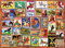 Vintage Equestrian Stamp Posters Puzzle: 1000 Piece