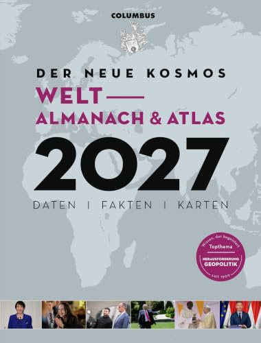 Der neue Kosmos Welt-Almanach & Atlas 2027: Daten. Fakten. Karten. Neuausgabe im Herbst 2026
