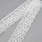witgift 5 Meter Vintage Spitzenband Weiß Spitzenborte Häkel-Borte Spitze Spitzenstoff Spitzenbordüre Karten Tagebuch Scrapbooking Geschenkbox Dekoband Nähen Handwerk Hochzeit Deko