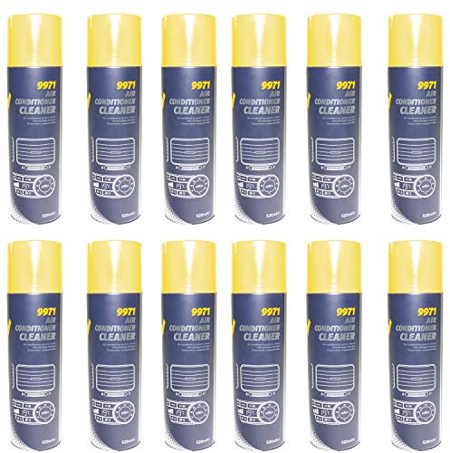 Klimaanlagenreiniger Klimaanlage Reiniger Air Conditioner Cleaner Desinfektion Mannol 9971 12x 520 ml