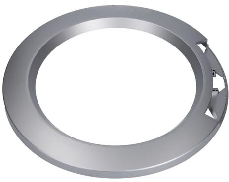 easyPART Kompatibel/Ersatz für Bosch 18006700 Türring außen Fensterrahmen silbern Waschmaschine Siemens