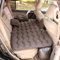 Sinbide Auto Matratze, SUV Luftmatratze mit Pumpe, Aufblasbare Camping Bett Kombi für Auto Rücksitz, geteilt beflockte Oberfläche Luftbett für Reisen Camping Outdoor(grau)