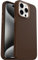 OtterBox Symmetry Series Cactus Leather MagSafe Hülle für iPhone 15 Pro Max, stoßfest, sturzsicher, dünne Schutzhülle, 3X mehr Stürze als nach Militärstandard, Braun