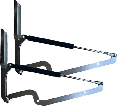 2 Stück Deckel Kolben Stoßdämpfer Scharnier Unterstützung Gasdruckfeder für Keter Deck Box Scharniere Ersatzteile für Keter Lagerung