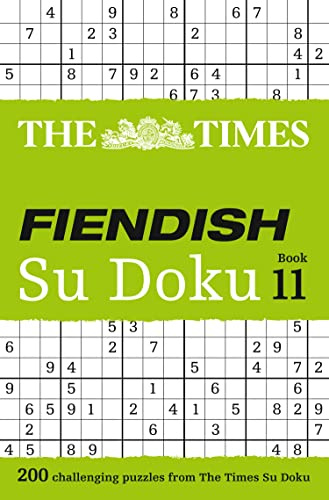 The Times Fiendish Su Doku Book 11: 200 Challenging Su Doku Puzzles
