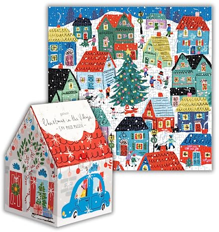 Christmas in The Village 500 Piece House Puzzle