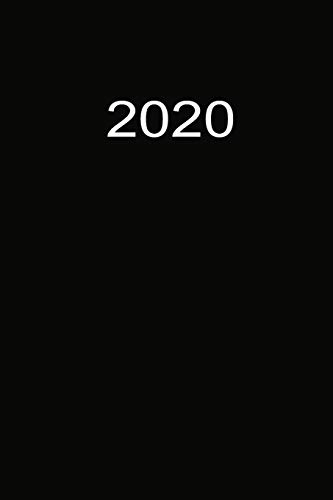 2020: Buchkalender 2020 A5 Schwarz