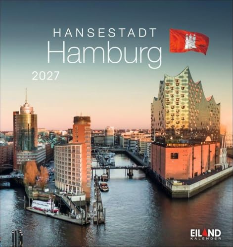 Hansestadt Hamburg Postkartenkalender 2027: Hamburg von seiner schönsten Seite in einem Tisch-Kalender. Postkarten mit eindrucksvollen Fotos zum Sammeln und Verschicken.