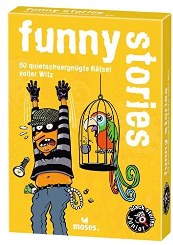 moses.101214, funny stories, 50 quietschvergnügte Rätsel voller Witz, black stories junior