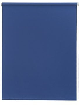 Sunlines HWA10470 Seitenzugrollo Verdunklung, Stoff, jeansblau/weiß, 62 x 180 cm
