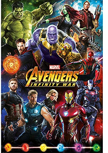 Marvel Comics Avengers: Infinity Krieg 'Zeichen' Maxi Poster,61 x 91.5 cm
