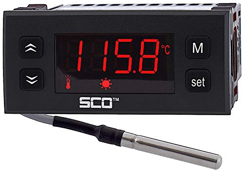 Mi-10 Temperaturregler 24V Regler 20A Relais Heizen Kühlen Thermostat