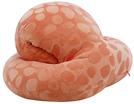 Nap Schlafkissen Student Rest Kissen multifunktionale Bequeme warme Hände Büro Schlaf Kissen auf dem Schreibtisch Reine Farbe Reisekissen (C)