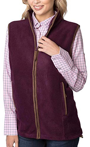 Rydale Ladies Huggate Waistcost (18, Berry)