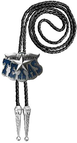 Urban Backwoods Texas Longhorn IV Bolotie Western Country Krawatte Bolo Tie