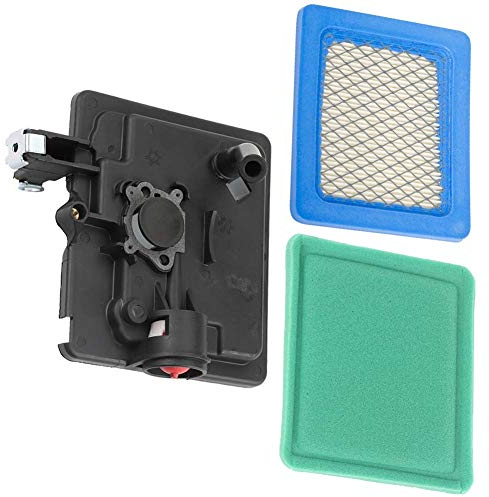 Carkio Sostituire la cartuccia di filtro dell'aria piatta pre-filtro 795259 Air Cleaner Primer Base per Briggs & Stratton 792040 691753 496116