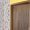 Bricoshopping Tenda moschiera in pvc regolabile | Roma | Zanzariera per porta finestra, balcone, camper | Anche su Misura a metro | Zanzariere a filo brico fai da te (130x240h cm, (4) Marrone)