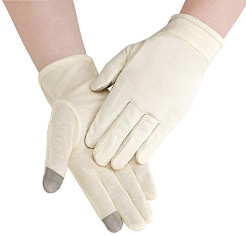 TINAYAUE Dünne atmungsaktive Touchscreen-Handschuhe für Herren und Damen, leicht, Sommer-Sonnenschutz, UV-Schutz, rutschfeste Baumwoll-Fäustlinge für Radfahren, Motorrad, Wandern, Laufen