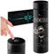 Maverton Thermobecher Kaffeebecher 450 ml - Isolierbecher personalisiert - 100% dicht - Led Temperatur Anzeige - aus Edelstahl - Geschenk für Frauen - schwarz - Fee