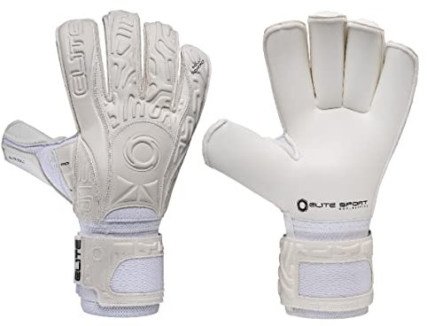 Elite Sports Solo White Goalkeeping Gloves