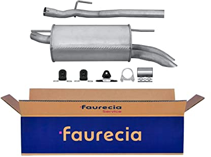 HELLA 8LD 366 036-491 Endschalldämpfer - Easy2Fit® Kit - hinten - zweiteilig - Set mit Anbauteilen - für u.a. VW TRANSPORTER T4