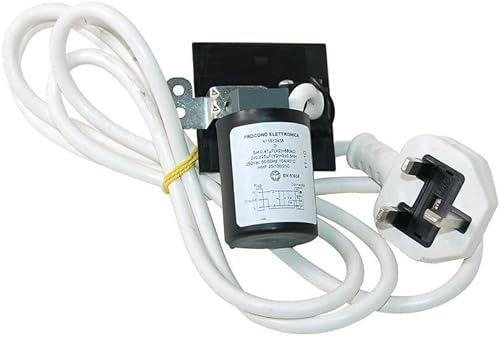 Power Cable & Filter To Fit Hotpoint Washing Machine Genuine