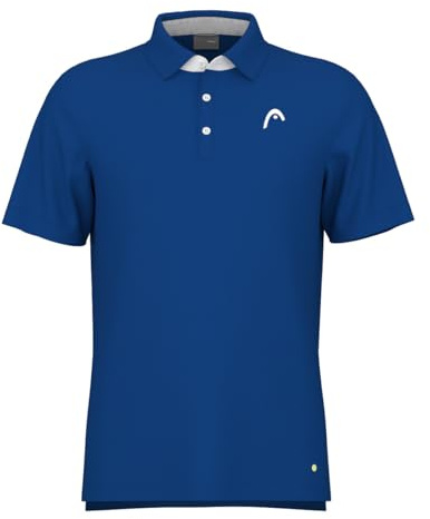 HEAD Slice Polo Shirt Men, Royalblau