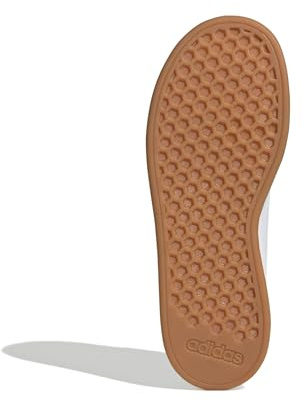 adidas Unisex Kinder Advantage Base 2.0 Shoes JUNIOR, FTWR White/Bliss Lilac/Clear pink, 35 1/2 EU