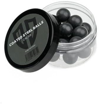 HomeDefence-24 20 x Coated Steel Balls | 10,5g | EXTREM HART | HDR68 | HDS68 | HDX68 | HDB68 | Cal.68 Farbe Schwarz