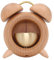 Samuliy Timbre de puerta de madera - Timbre de madera en St japonés con fijación magnética - Decoración de madera para patio trasero, habitación, nevera, jardín, hogar