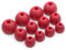 Okuli Set of 12 Silicone EarBuds Ear Tips For BEATs Flex, Tour 2.0 Earphones in Red