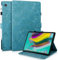 Rostsant Custodia per Samsung Galaxy Tab S5e 10.5 Pouces Cover Nuova in pelle PU ripiegabile da Custodia in pelle con stampa dente di leone per Samsung Galaxy Tab S5e 2019 SM-T720/SM-T725 Blu