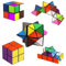 2 in 1 Zauberwürfe,Infinity Würfel,Speed Cube,Stress und Angst Abbauen,3D Puzzle Magic Star Cube für Erwachsene und Kinder