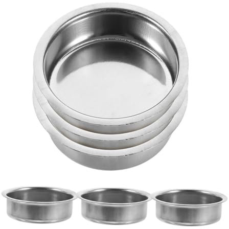 ABOOFAN Edelstahl Räuchergefäß Zubehör 6 Stück Orientalische Räucherschalen Ersatzteile Für Aromatherapie Zuhause Büro Yoga