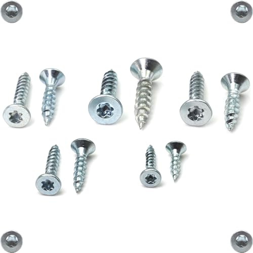 500 Spanplattenschrauben 4,0x16 Torx SenkKopfVollgewinde Holz | Holzschrauben