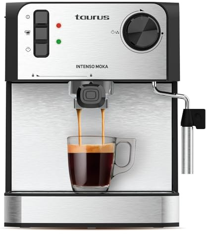 Taurus Cafetera Cafetera Espresso Cafetera Espresso 20bar Intenso Moka | 920647000, Inox