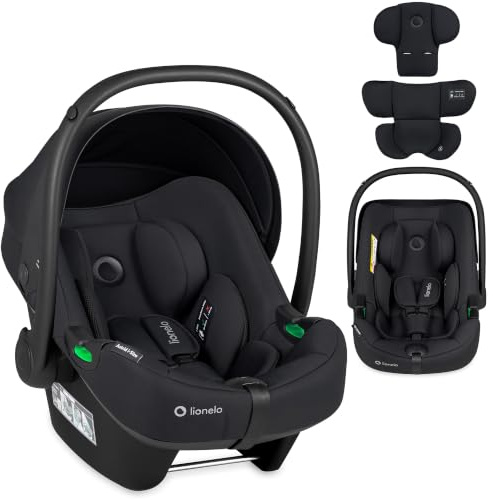 Lionelo ASTRID i-Size Baby Autositz 40-87 cm, Babyschale Gruppe 0+ | Rückwärtsgerichtete Montage, 3-Punkt-Sicherheitsgurt Seitenschutz, Sitzeinlage Dri-Seat