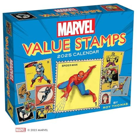 Marvel Value Stamps 2025 Day-to-Day Calendar