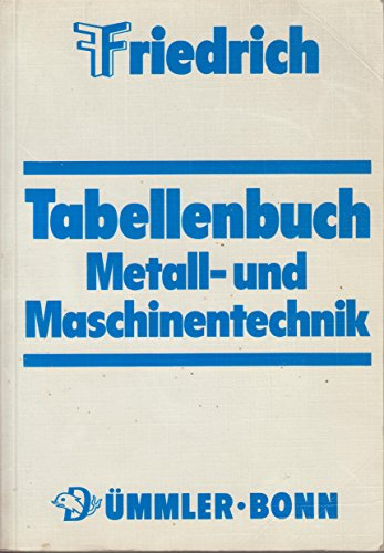Tabellenbuch Metall- und Maschinentechnik