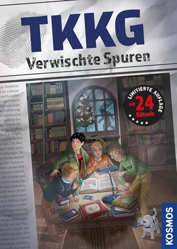 TKKG, Verwischte Spuren: Escape Krimi mit 24 Rätseln. Spannender Adventsband.