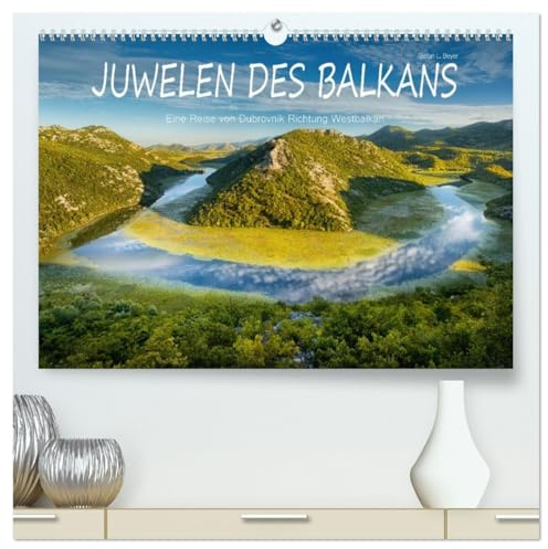 Juwelen des Balkans (hochwertiger Premium Wandkalender 2026 DIN A2 quer), Kunstdruck in Hochglanz: Fotografien aus Kroatien, Bosnien und Herzegowina, Montenegro und Albanien (CALVENDO Orte)