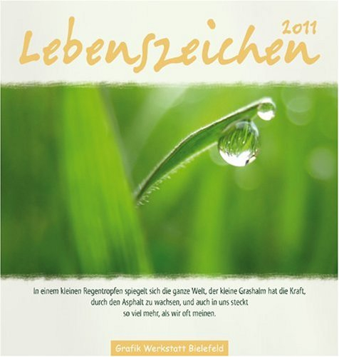 Lebenszeichen 2011: Postkartenkalender