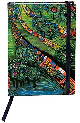 Hundertwasser Notizbuch (Grüne Stadt)
